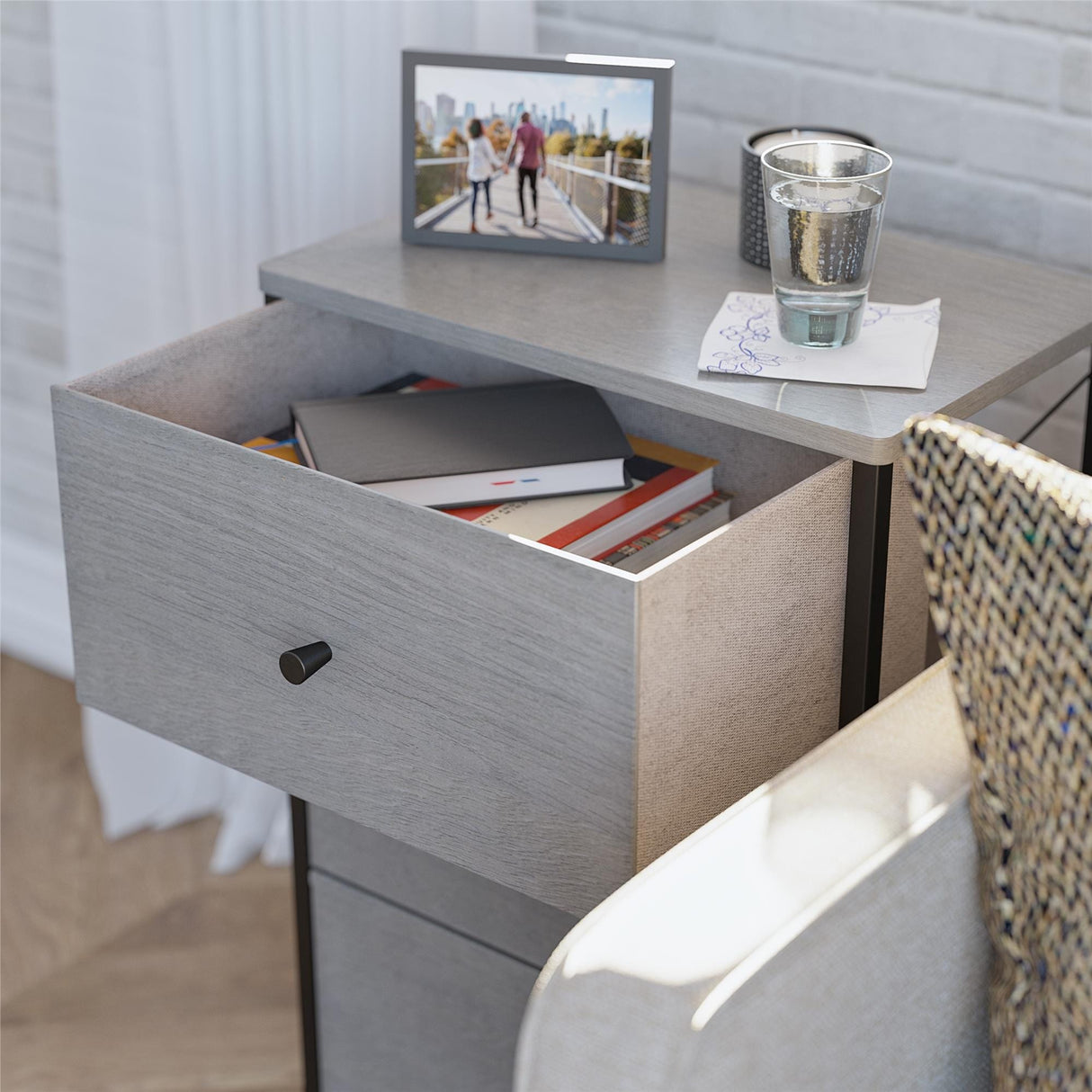 Avenue Greene Kiley 3 Fabric Bin Storage Organizer