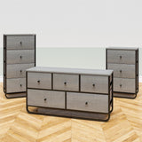 Avenue Greene Kiley 3 Fabric Bin Storage Organizer