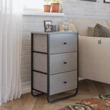 Avenue Greene Kiley 3 Fabric Bin Storage Organizer