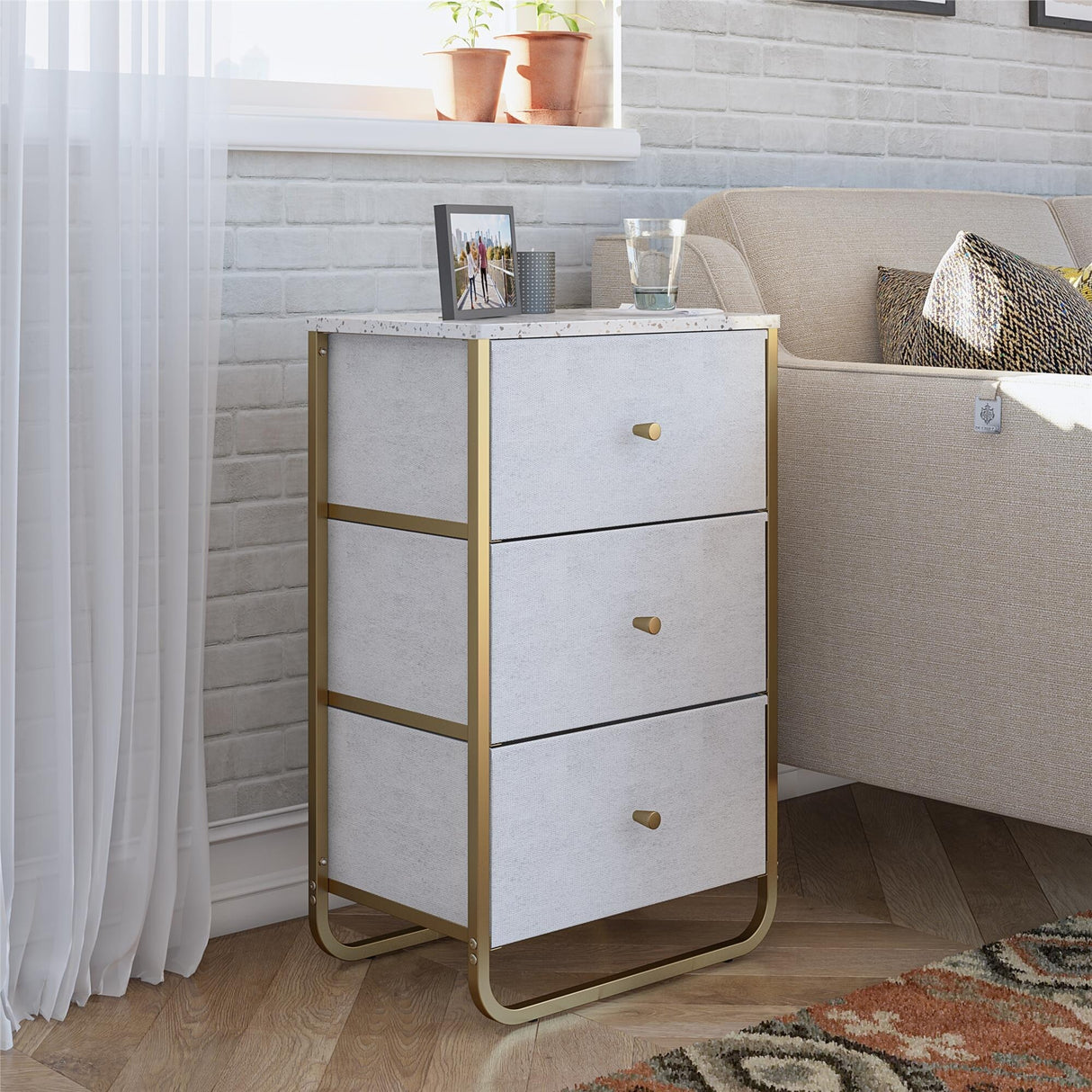 Avenue Greene Kiley 3 Fabric Bin Storage Organizer