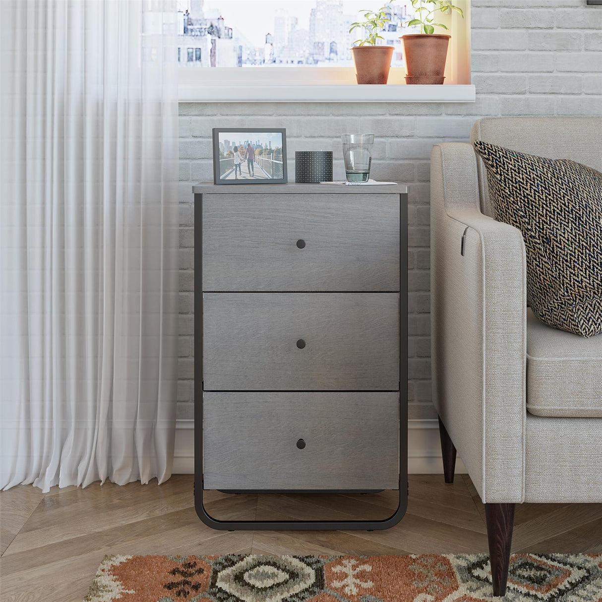 Avenue Greene Kiley 3 Fabric Bin Storage Organizer