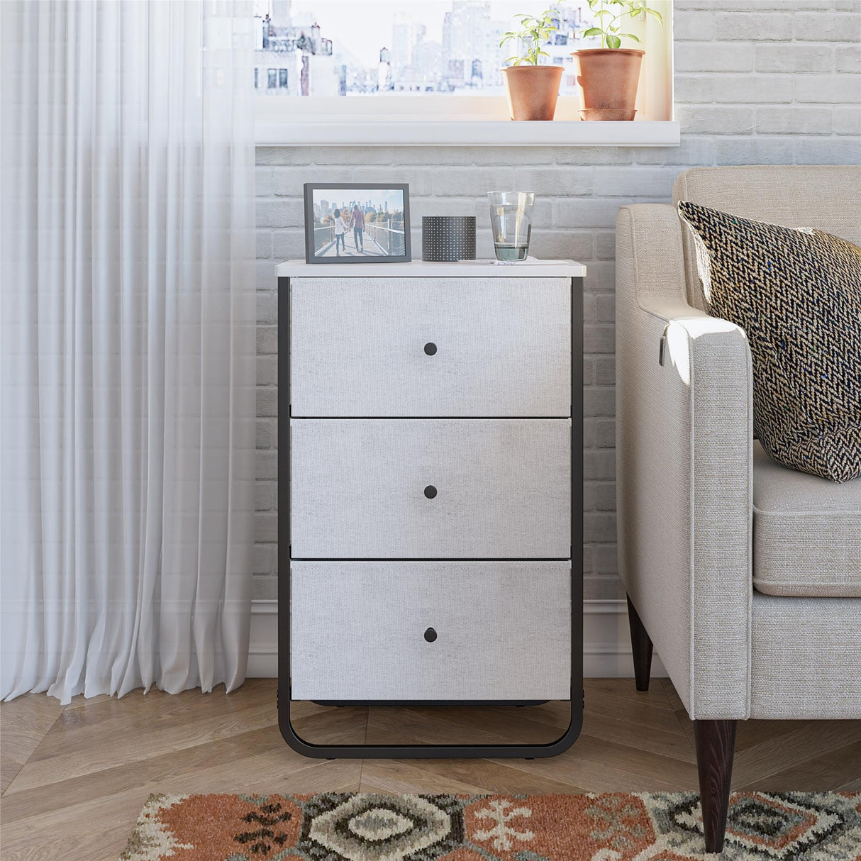 Avenue Greene Kiley 3 Fabric Bin Storage Organizer