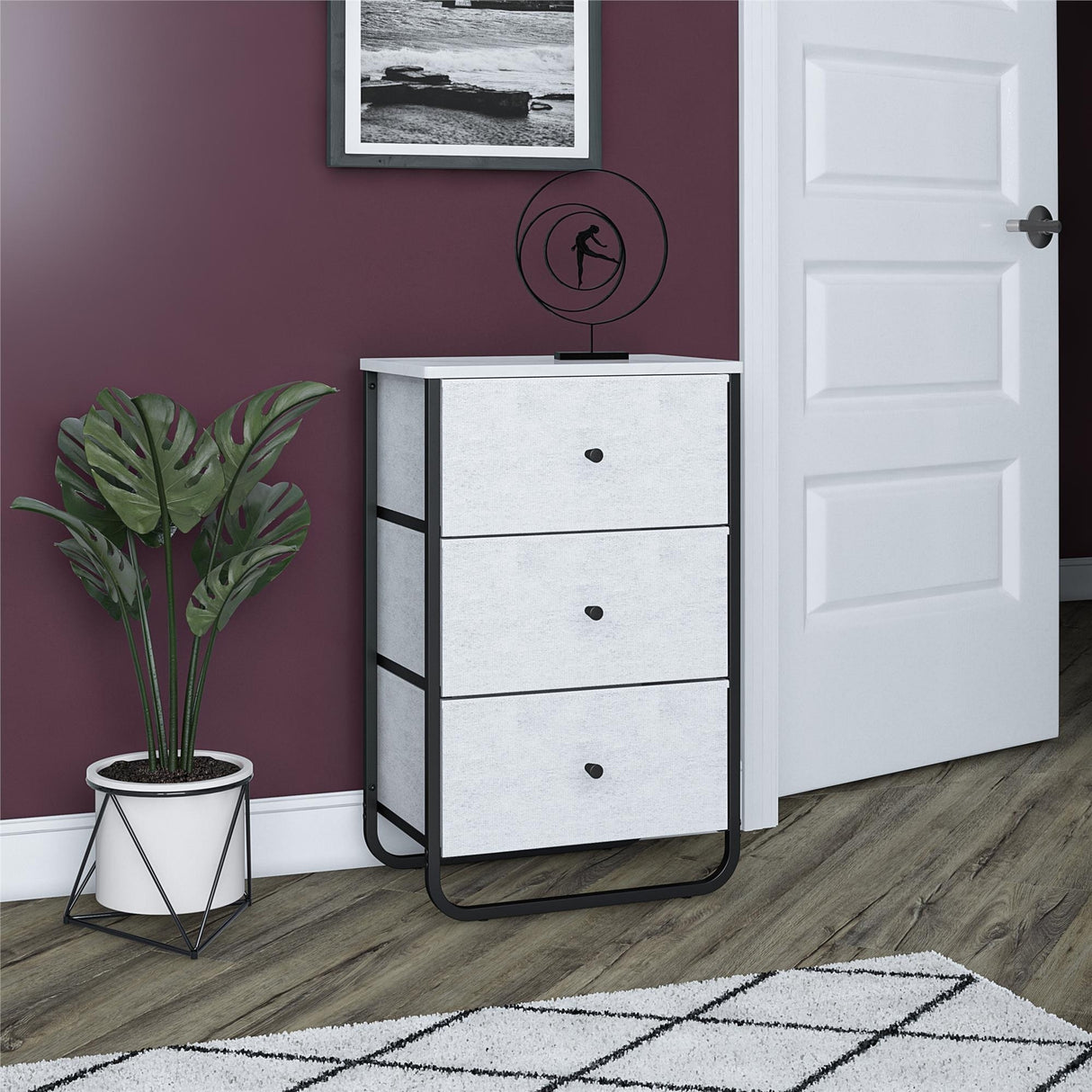Avenue Greene Kiley 3 Fabric Bin Storage Organizer