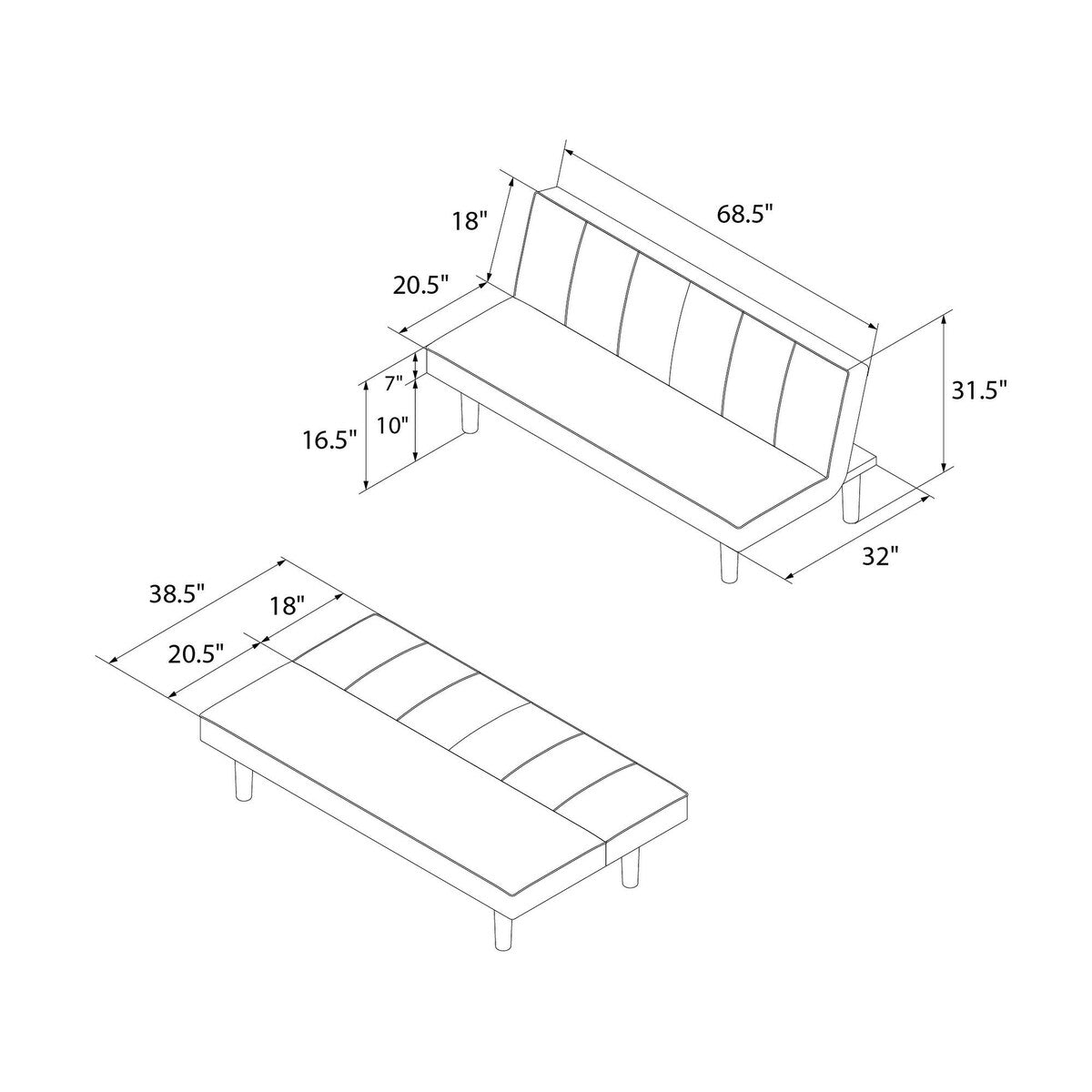 Avenue Greene Mace Futon
