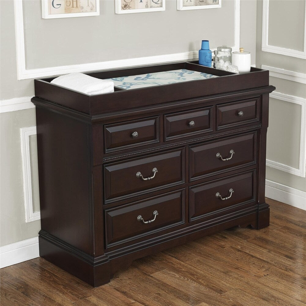 Avenue Greene Mirabel Espresso 7-Drawer Dresser