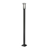 Avery Home Lighting Contemporary Hardwired Outdoor Post Light - Black