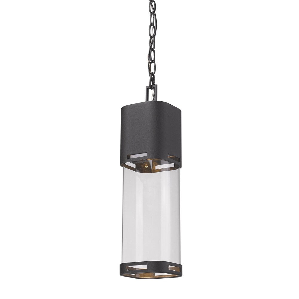 Avery Home Lighting Lestat Black 1 Light Outdoor Chain Light