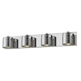 Avery Home Lighting Sempter Chrome 4-light Vanity