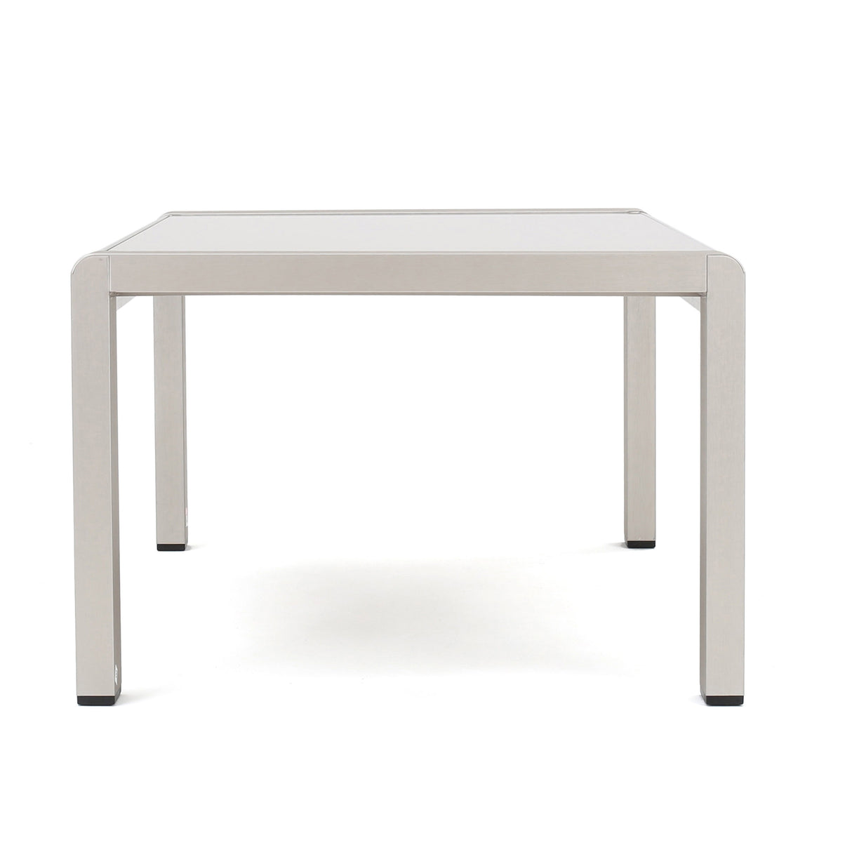 Aviara Aluminum Loveseat and Coffee Table by Christopher Knight Home