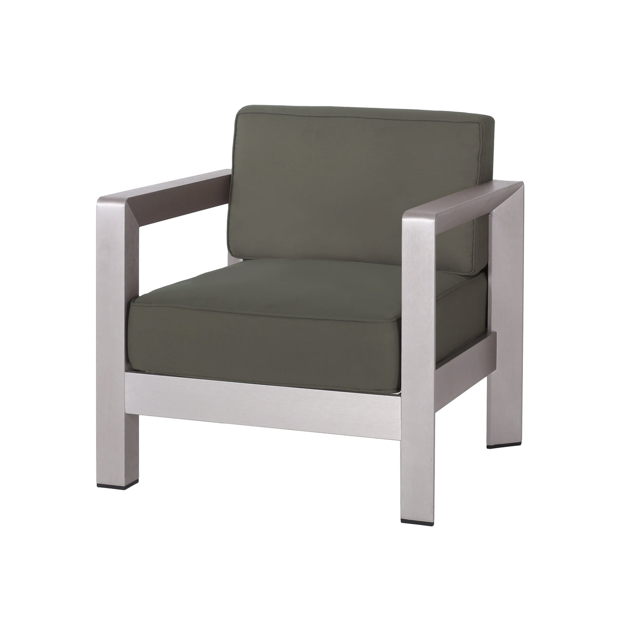 Aviara Outdoor Aluminum Club Chairs (Set of 4) by Christopher Knight Home