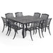 Aviary Aluminum 9-piece Outdoor Dining Set by Christopher Knight Home
