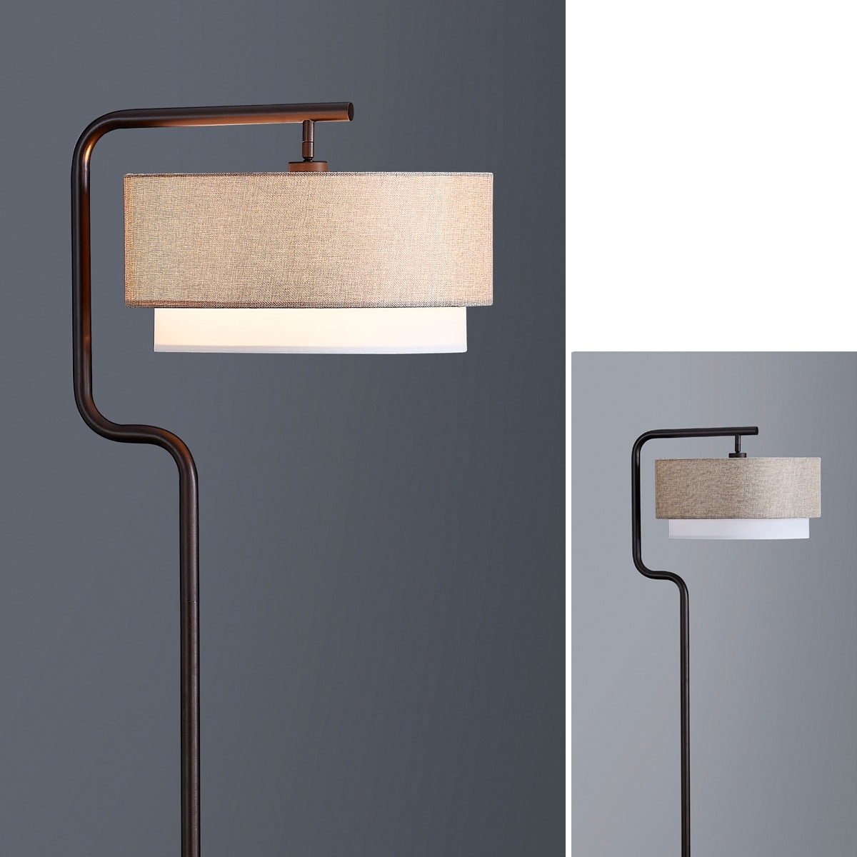 Aviate 63"H Metal Floor Lamp