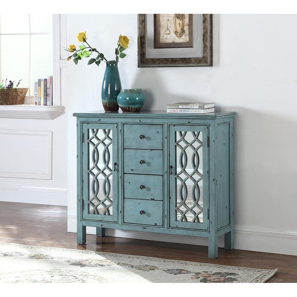 Avignon Blue Accent Cabinet