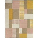 Avison Modern Geometric Indoor/Outdoor Area Rug