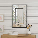 Avita Glam Wall Mirror by Christopher Knight Home - Clear - N/A