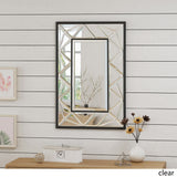 Avita Glam Wall Mirror by Christopher Knight Home - Clear - N/A