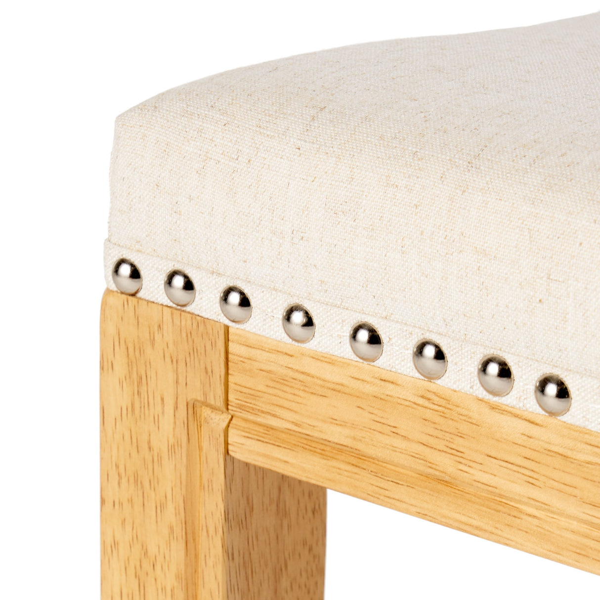 Avondale 26-inch Beige Backless Counter Stool (Set of 2) by Christopher Knight Home - 12.40" D x 18.50" W x 26.20" H