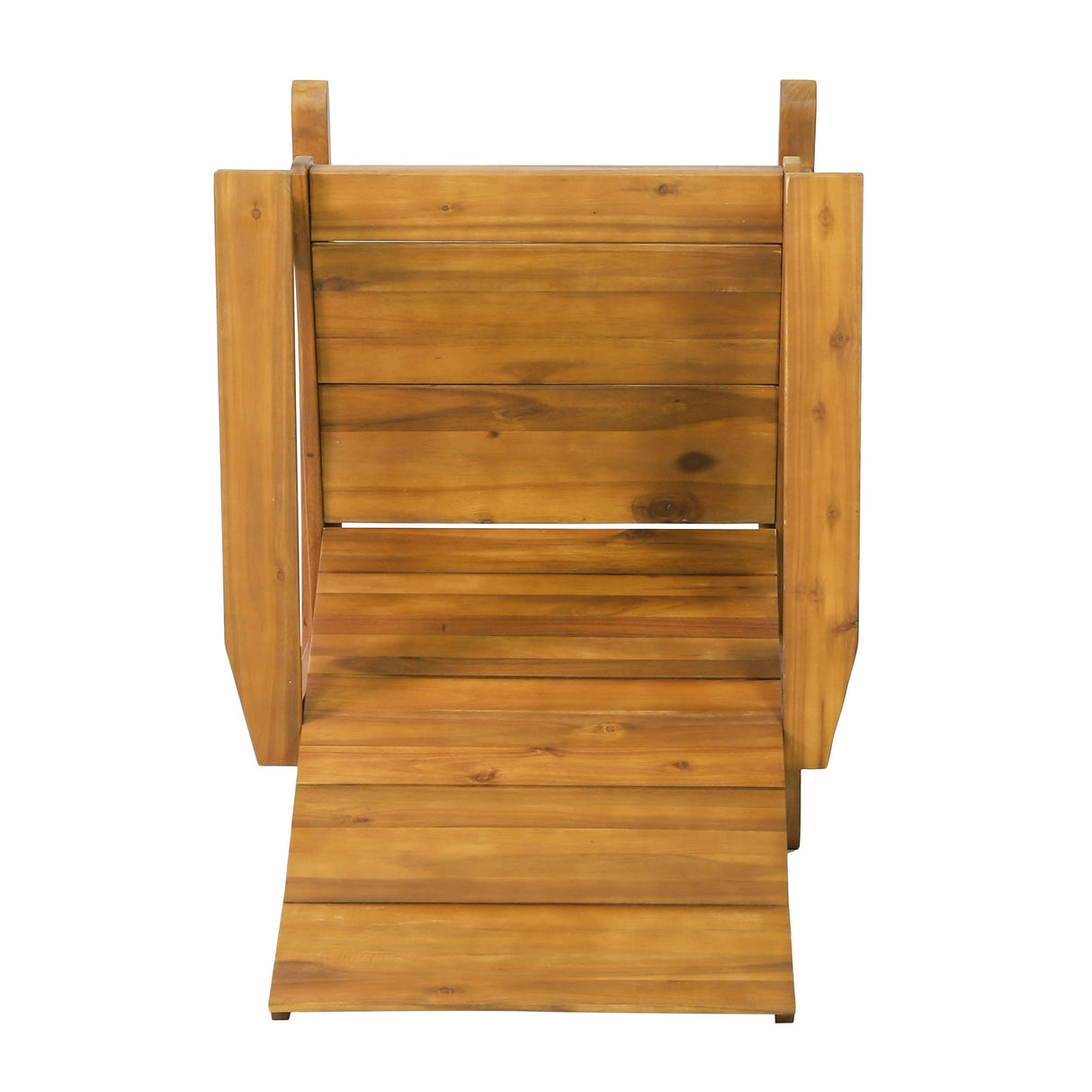 Axson Outdoor Acacia Wood Outdoor Adirondack Rocking Chair by Christopher Knight Home