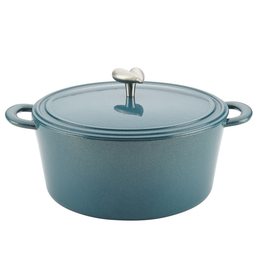 Ayesha Curry Cast Iron Enamel Covered Dutch Oven, 6-Quart