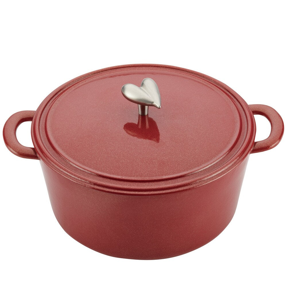Ayesha Curry Cast Iron Enamel Covered Dutch Oven, 6-Quart