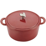 Ayesha Curry Cast Iron Enamel Covered Dutch Oven, 6-Quart