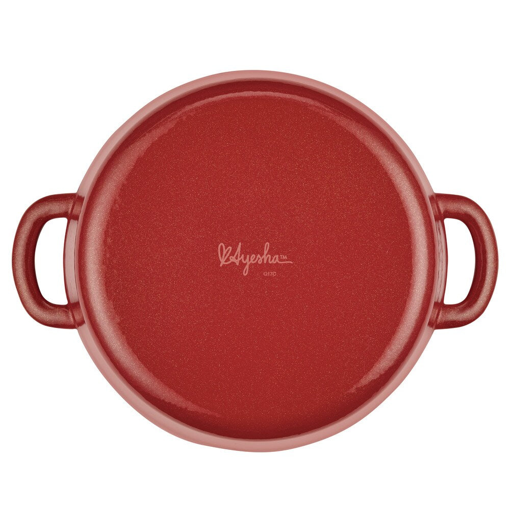 Ayesha Curry Cast Iron Enamel Covered Dutch Oven, 6-Quart