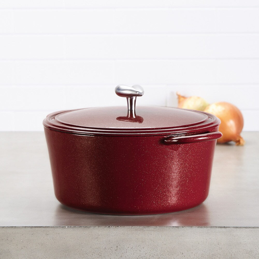 Ayesha Curry Cast Iron Enamel Covered Dutch Oven, 6-Quart