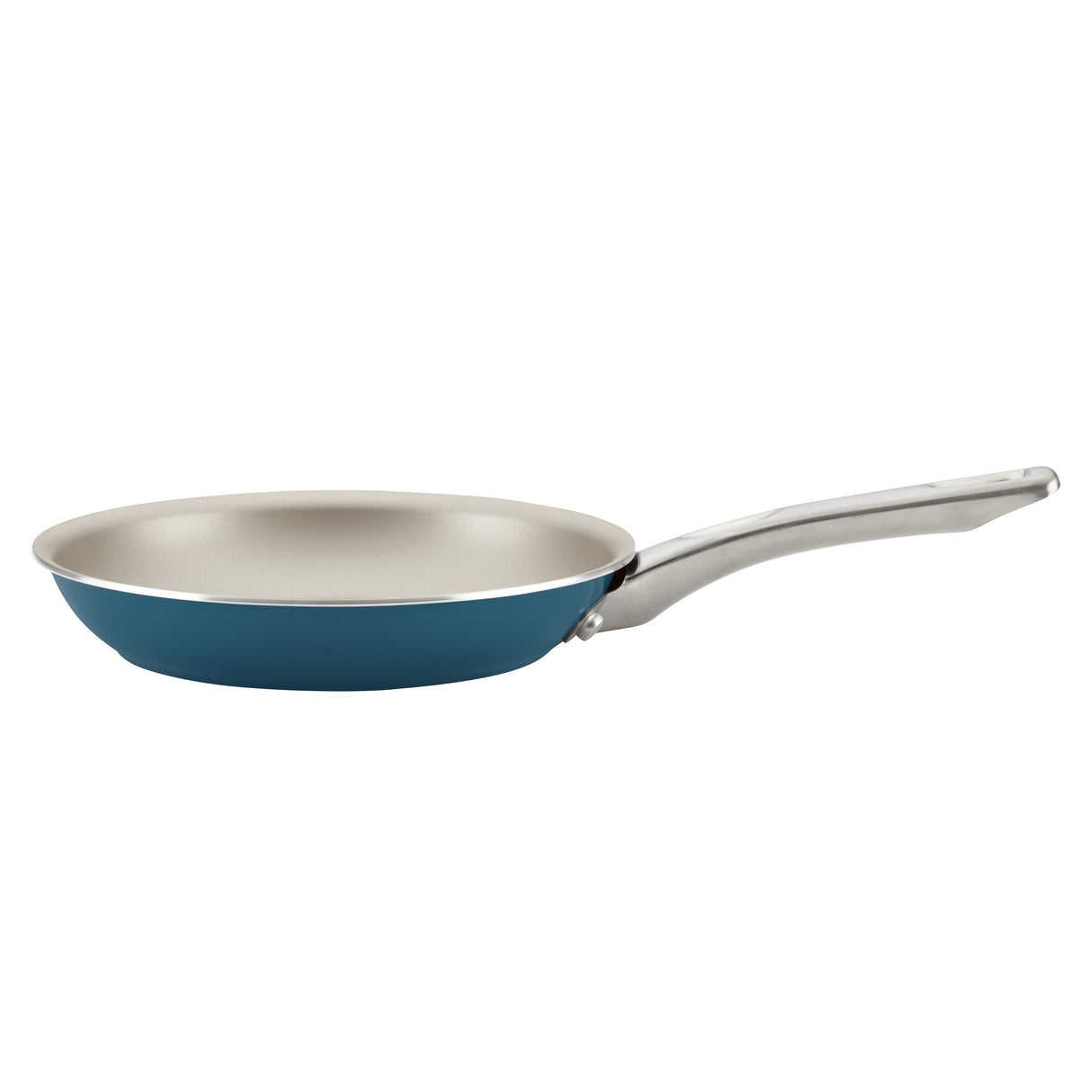Ayesha Curry Home Collection Porcelain Enamel Nonstick Cookware Pots and Pans Set, 9-Piece