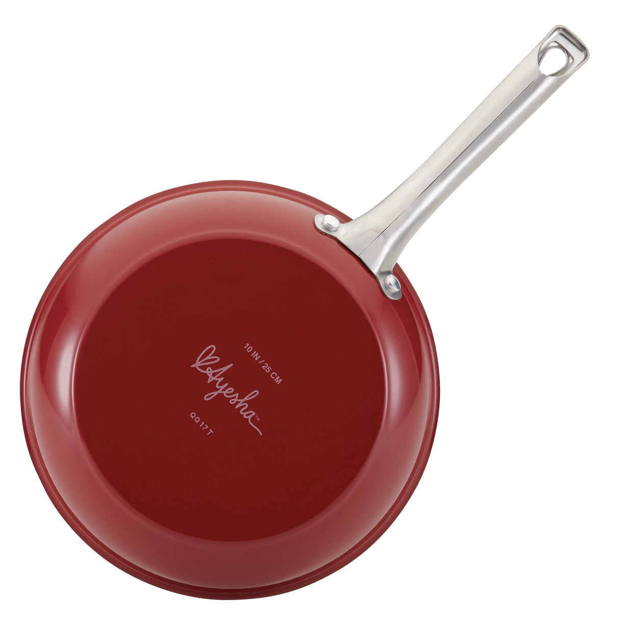 Ayesha Curry Home Collection Porcelain Enamel Nonstick Cookware Pots and Pans Set, 9-Piece