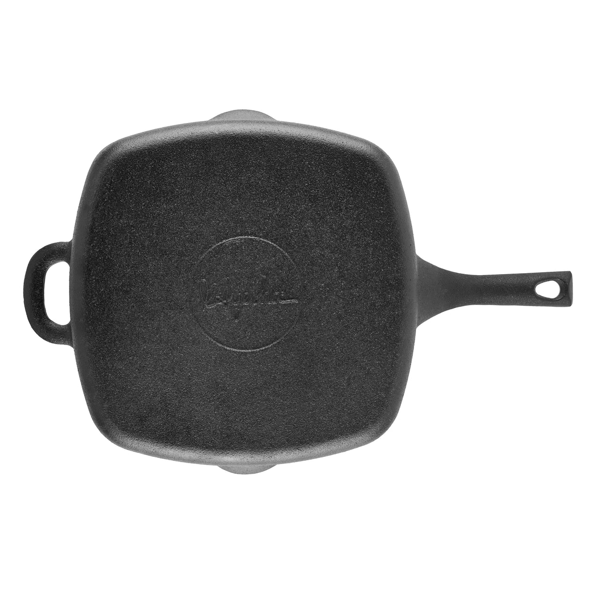 Ayesha Curry Preseasoned Cast Iron Square Grill Pan,10in