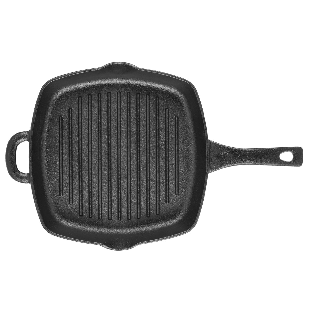 Ayesha Curry Preseasoned Cast Iron Square Grill Pan,10in