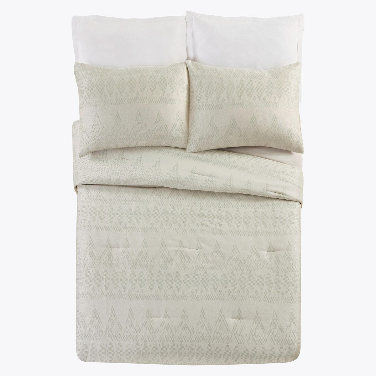 Ayesha Curry Woven Diamond 5 Pieces Comforter Set