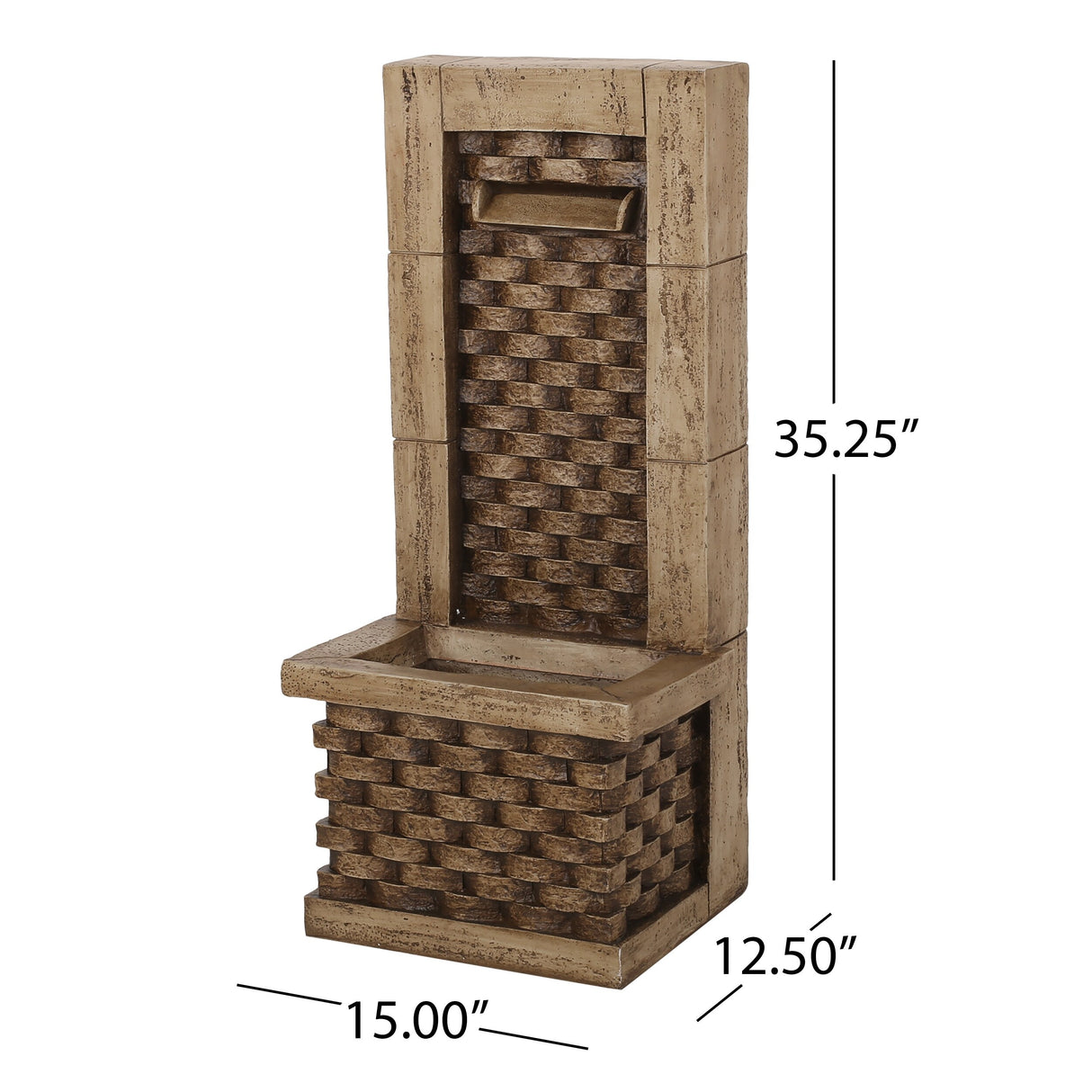 Azlee Outdoor Outdoor Floor Fountain by Christopher Knight Home