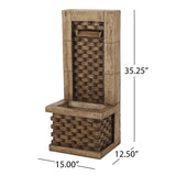 Azlee Outdoor Outdoor Floor Fountain by Christopher Knight Home