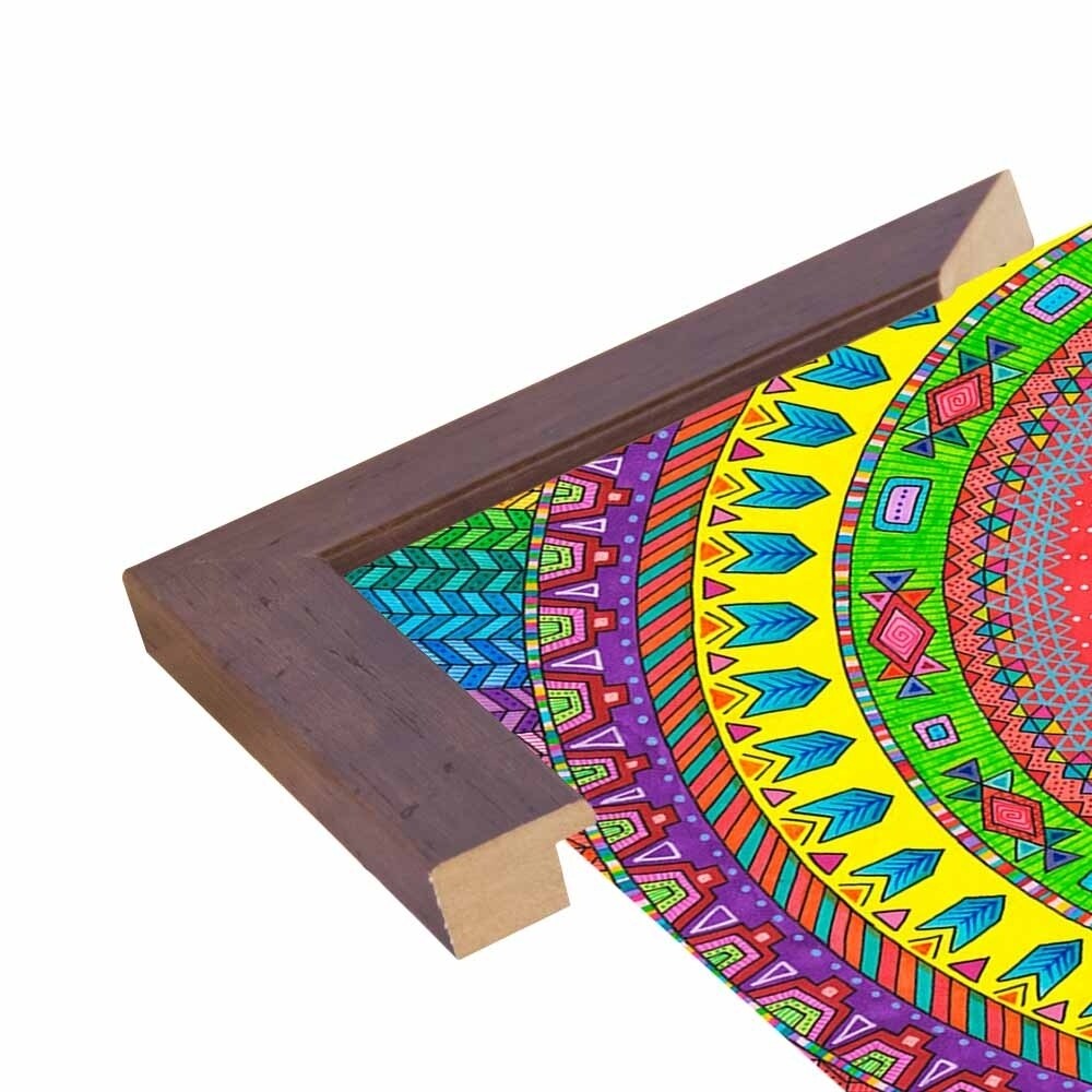 Aztec Rainbow-HELANG140456 Print 17.75"x24.75" by Hello Angel