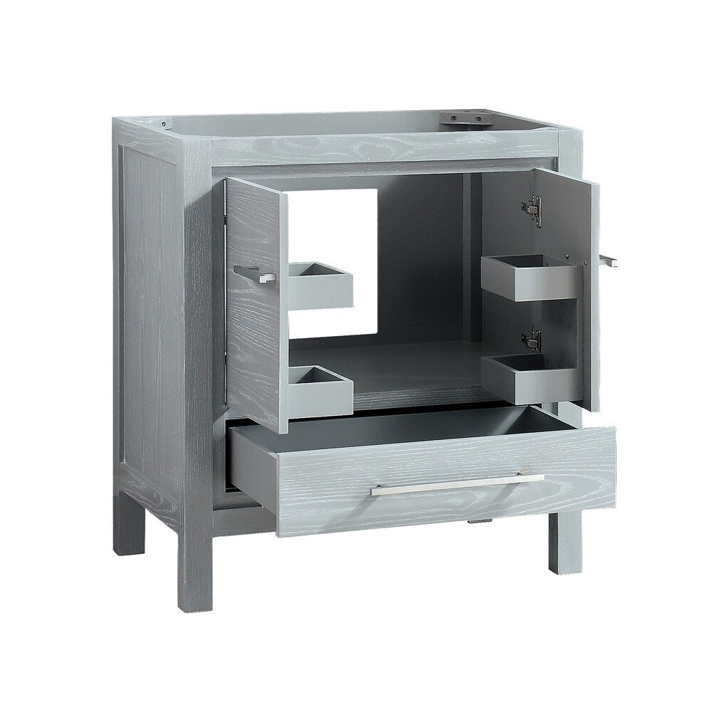 Azzuri Riley 31 in. Bathroom Vanity Set with Quartz Top and Sink