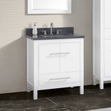 Azzuri Riley 31 in. Bathroom Vanity Set with Quartz Top and Sink