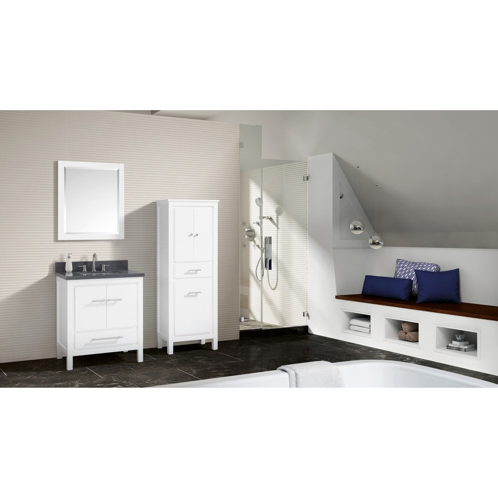Azzuri Riley 31 in. Bathroom Vanity Set with Quartz Top and Sink