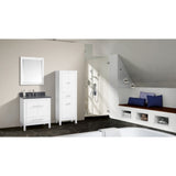 Azzuri Riley 31 in. Bathroom Vanity Set with Quartz Top and Sink
