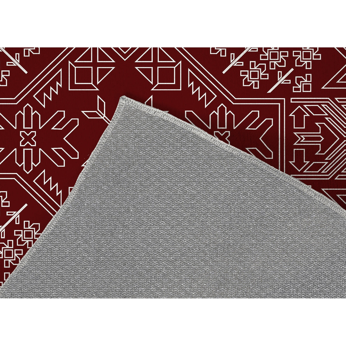 BAYBAR BURGUNDY Outdoor Rug By Kavka Designs