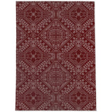 BAYBAR BURGUNDY Outdoor Rug By Kavka Designs