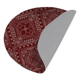 BAYBAR BURGUNDY Outdoor Rug By Kavka Designs