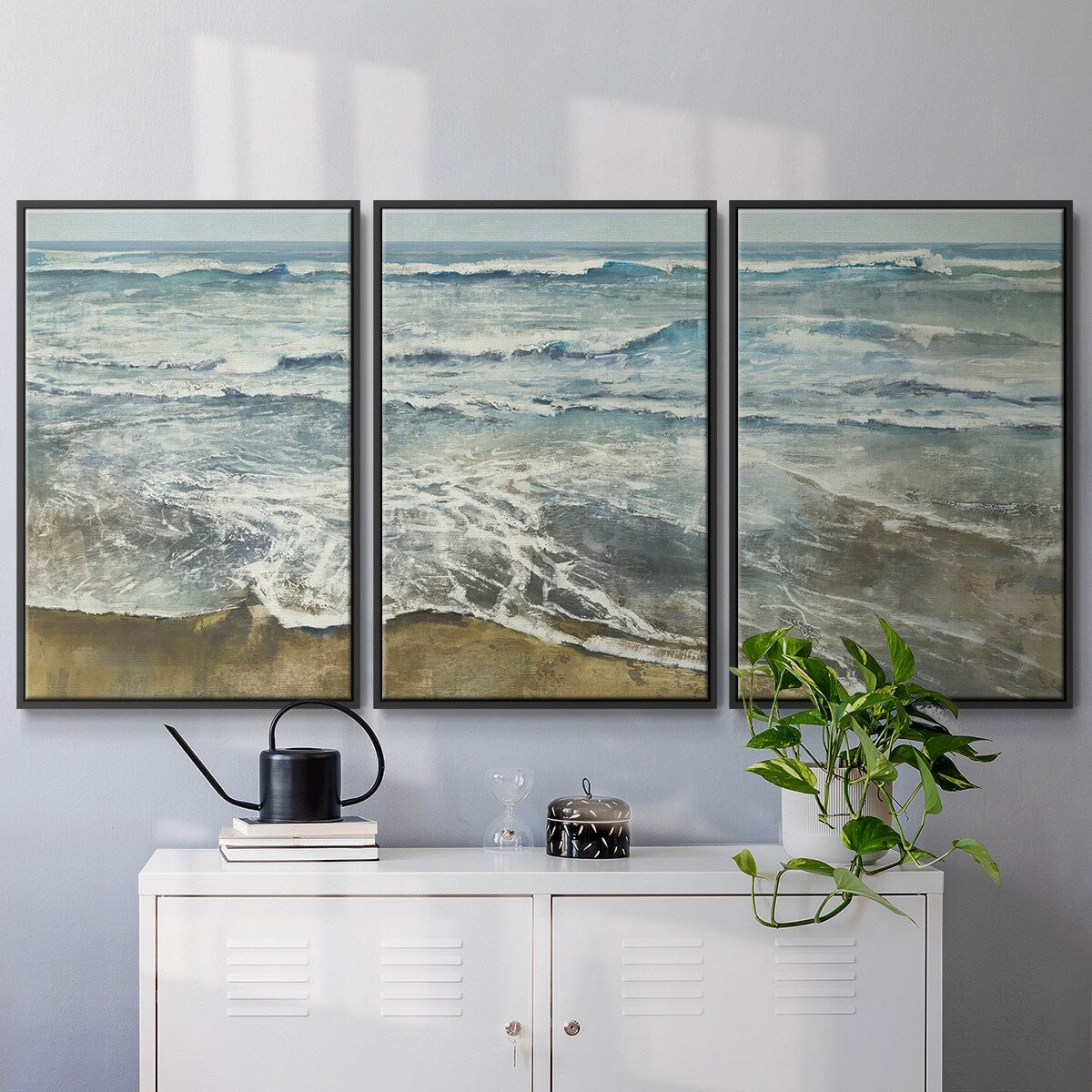 BEACHCOMBING - Multi Piece Framed Canvas