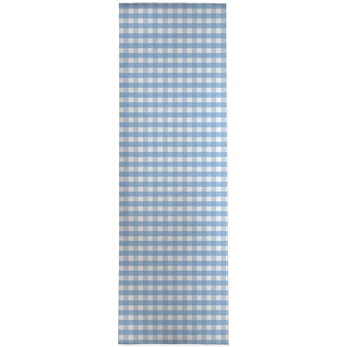 BLUE GINGHAM DREAM Area Rug by Kavka Designs