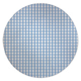 BLUE GINGHAM DREAM Area Rug by Kavka Designs
