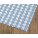 BLUE GINGHAM DREAM Area Rug by Kavka Designs