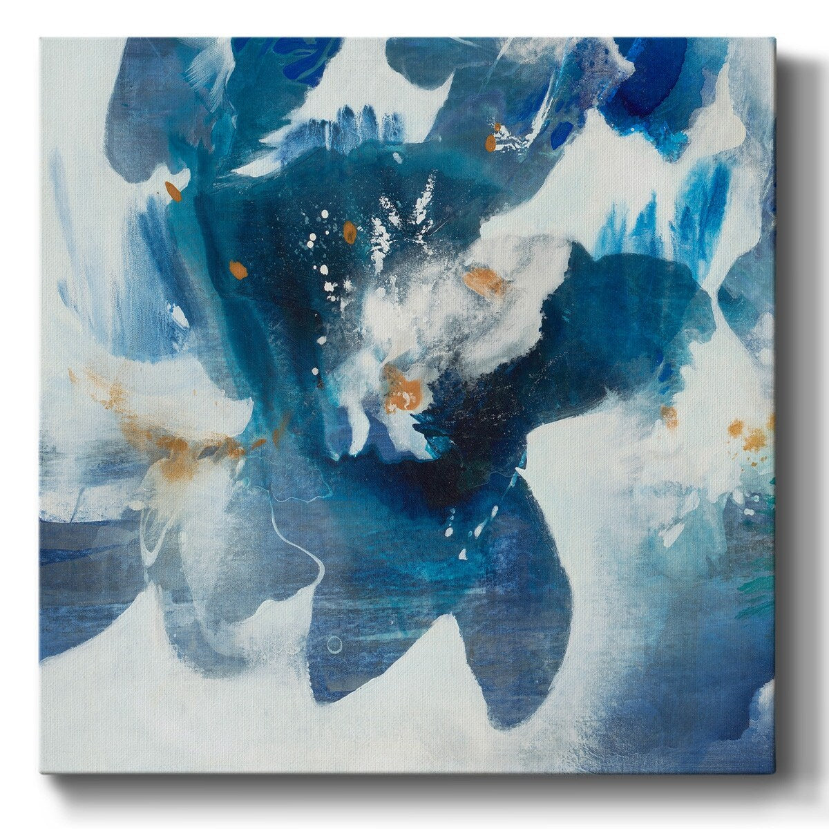 BLUE VELVETEEN III-Gallery Wrapped Canvas