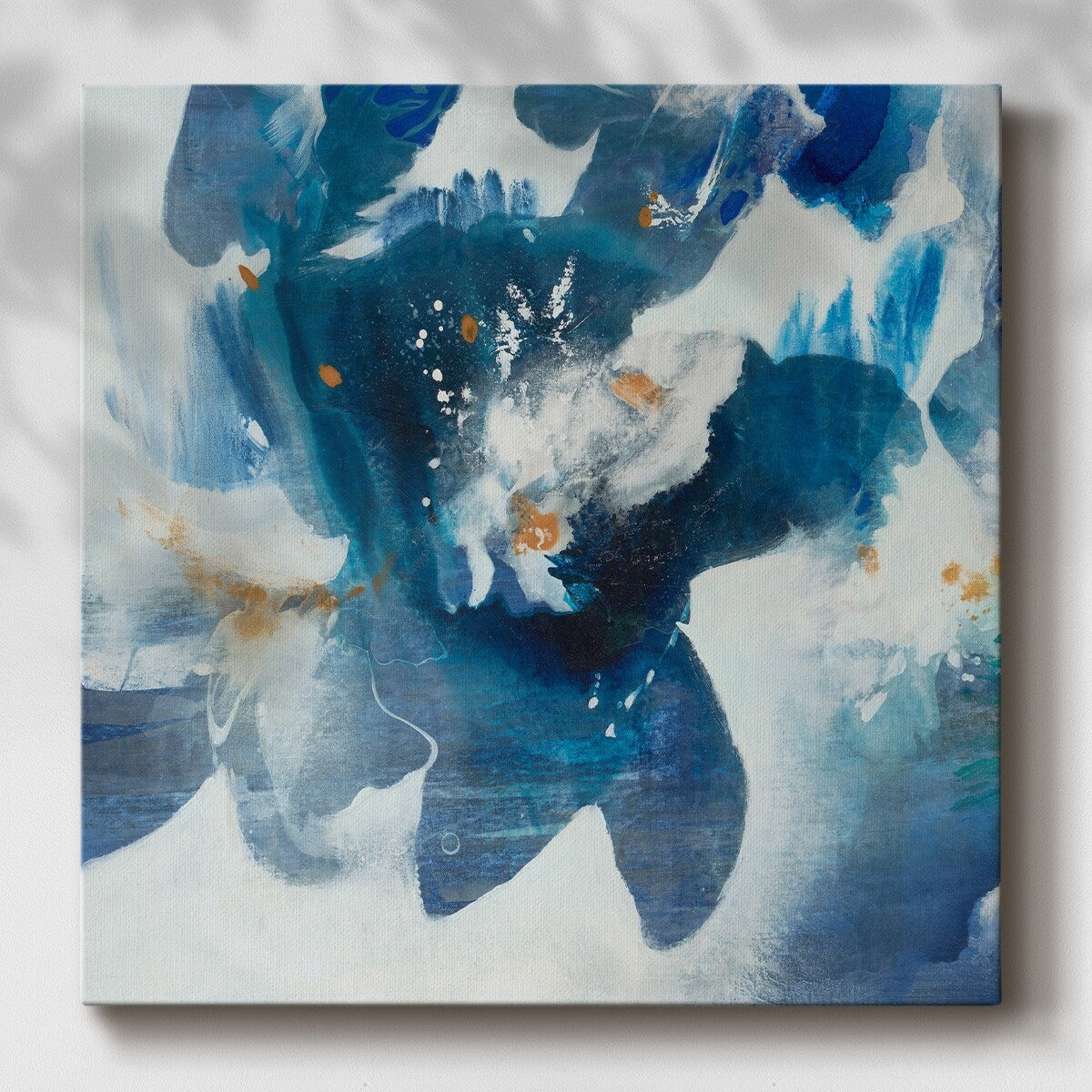 BLUE VELVETEEN III-Gallery Wrapped Canvas