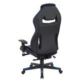 BOA II Gaming Chair in Bonded Leather with Color Accents