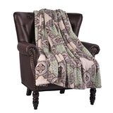Flannel Velvet Risa Throw